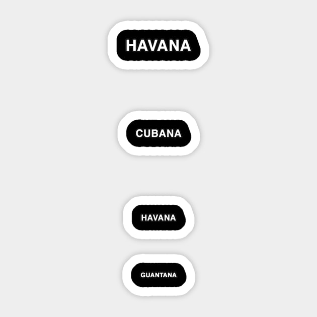 Havana Sticker by ripalivecast